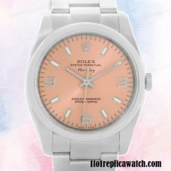 1:1 replica Rolex Air-king Men’s Rolex Calibre 2813 114200-70190 Hands and Markers 15mm