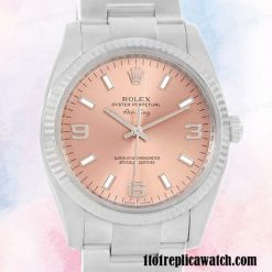 1:1 replica Rolex Air-king Men’s 114234PSO Rolex Calibre 2813 Hands and Markers