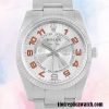 1:1 replica Rolex Air-king Men’s 114234BLAO Rolex Calibre 2813 Silver-tone