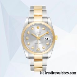 1:1 Replica Rolex Datejust 116203SDO Men's Rolex Calibre 2836/2813 12mm Automatic