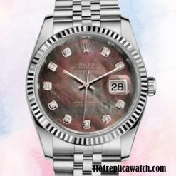1:1 replica Rolex Datejust 116234BKMDJ Rolex Calibre 2836/2813 Men’s