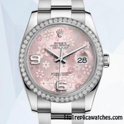 1:1 Replica Rolex Datejust Men’s Rolex Calibre 2836/2813 116244PFAO Silver-tone