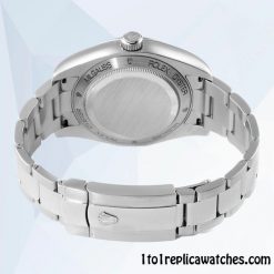 1:1 Replica Rolex Milgauss 116400BKSO Rolex Calibre 2813 Men's Silver-tone Black Dial