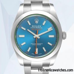 1:1 Replica Rolex Milgauss Rolex Calibre 2813 m116400gv-0002 Men’s Automatic Hands and Markers