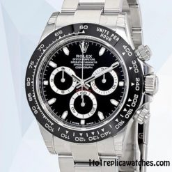 1:1 Replica Rolex Daytona Men’s m116500ln-0002 Rolex Calibre 7750/Mingzhu Engine Hands and Markers