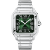 Santos de Cartier Medium Steel Bracelet/Strap Watch