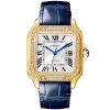 Santos de Cartier Large Skeleton Steel & 18ct Yellow Gold Bracelet Watch