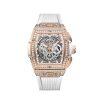 Hublot Spirit of Big Bang TITANIUM WHITE PAVÉ Ref# 642.NE.2010.RW.1604