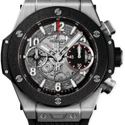 Hublot Big Bang, Unico Titanium ceramic, 42mm, Ref# 441.NM.1170.RX