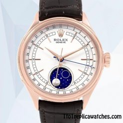 1:1 Replica Rolex Cellini m50535-0002 Men’s Rolex Calibre 9015/Mingzhu Engine 15mm