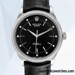 1:1 Replica Rolex Cellini Rolex Calibre 2836/2813 Men’s m50609rbr-0007 15mm
