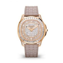 Patek Philippe Aquanaut Luce Haute Joaillerie, 18k Rose Gold with 313 diamonds ~7,9ct, 38,8mm, Ref# 5062/450R-001