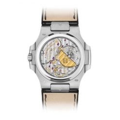 Patek Philippe Nautilus Date, Moon Phases Watch, 18k White Gold, 40mm, Ref# 5712G-001