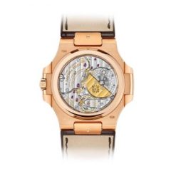 Patek Philippe Nautilus Date, Moon Phases Watch, 18k Rose Gold, 40mm, Ref# 5712R-001