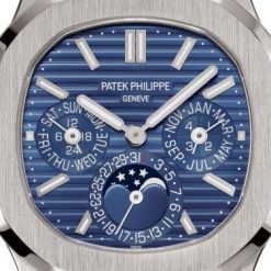 Patek Philippe Nautilus Perpetual Calendar Watch, 18k White Gold, 40mm, Ref# 5740/1G-001