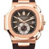 Patek Philippe Nautilus Flyback Chronograph, Date Watch, 18k Rose Gold, 40,5 mm, Ref# 5980/1R-001