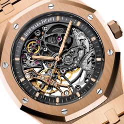 Audemars Piguet Royal Oak DOUBLE BALANCE WHEEL OPENWORKED AP 15407OROO1220OR01