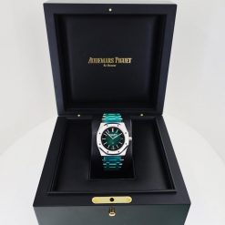 Audemars Piguet Royal Oak Jumbo ExtraThin Platinum 39mm Green 16202PTOO1240PT01