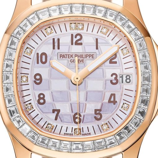 Patek Philippe Aquanaut Luce Haute Joaillerie 18k Rose Gold 356mm PP 5072R001