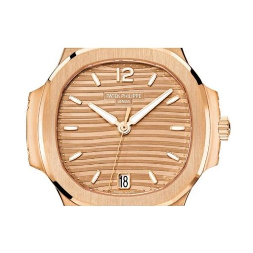 Patek Philippe Nautilus Rose Gold 71181R010 with Golden Brown Opaline dial