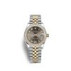 Rolex Datejust 31 Oystersteel 18kt Yellow Gold and diamonds RL 278383RBR0019