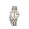 Rolex Datejust 31 Oystersteel 18kt Yellow Gold and diamonds RL 278383RBR0019