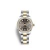 Rolex Datejust 31 Oystersteel 18kt Yellow Gold and diamonds RL 278383RBR0024