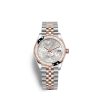 Rolex Datejust 31mm Oystersteel and 18k Everose Gold with Diamonds RL 278341rbr0031