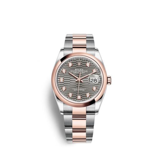 Rolex Datejust 36mm Oystersteel and 18k Everose Gold RL 1262010042