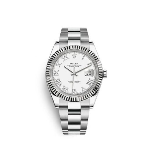 Rolex Datejust 41 Oystersteel and white gold RL 1263340023