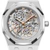 Audemars Piguet Royal Oak 41mm Frosted White Gold Double Balance Whee