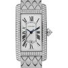 Cartier Tank Americaine Watch – 27 mm Pink Gold Diamond Case – Diamond Bezel – Diamond Dial – WB710012