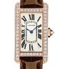 Cartier Tank Americaine Small Model Watch – 19 x 34.8 mm Pink Gold Case – W2620031