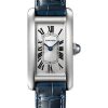 Cartier Tank Americaine Small Model Watch – 19 x 34.8 mm White Gold Diamond Case – WB710009