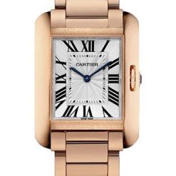 Cartier Tank Anglaise Watch – 34.7 mm Pink Gold Case – W5310041