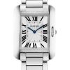 Cartier Tank Anglaise Watch – Small Steel And Pink Gold Case – W5310036