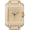 Cartier Tank Anglaise Watch – 34.7 mm Pink Gold Case – Brown Alligator Strap – W5310042