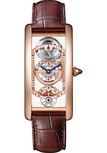 Cartier Tank Cintree Skeleton Watch – Pink Gold Case – Skeleton Dial – Brown Alligator Strap – WHTA0008 Cartier Tank Cintree Skeleton Watch – Pink Gold Case – Skeleton Dial – Brown Alligator Strap – WHTA0008