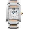 Cartier Tank Francaise Watch – 30 mm Steel Diamond Case – W4TA0009