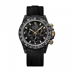 ROLEX Diw Daytona black & gold 40mm oyster carbon