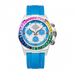 ROLEX Diw Daytona quartz fiber rainbow s 40mm carbon