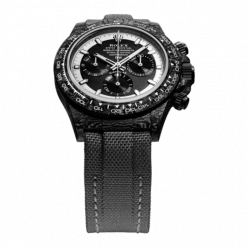 ROLEX Diw Daytona carbon cream invert 40mm oyster black