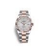 Rolex Datejust 36mm, Oystersteel and 18k Everose Gold, Ref# 126231-0037