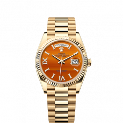 Rolex Day-Date 36, 18k Yellow Gold with Diamond-set, 36mm, Ref# 128238-0088