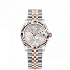 Rolex Datejust 31mm, Oystersteel and 18k Everose Gold and Diamonds, Ref# 278271-0032