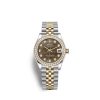 Rolex Datejust 31, Oystersteel, 18kt Yellow Gold and diamonds, Ref# 278383RBR-0027