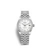 Rolex Datejust 31, Oystersteel, 18kt White Gold and diamonds, Ref# 278384RBR-0013