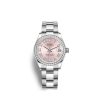 Rolex Datejust 31, Oystersteel, 18kt White Gold and diamonds, Ref# 278384RBR-0026