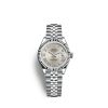 Rolex Lady-Datejust 28, Oystersteel and 18k White Gold, Ref# 279174-0008