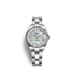 Rolex Lady-Datejust 28, Oystersteel and 18k White Gold, Ref# 279174-0010 Rolex Lady-Datejust 28, Oystersteel and 18k White Gold, Ref# 279174-0010